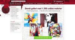 Desktop Screenshot of lasttouch.dk